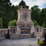 11Urbana & Harmony Bristol Fireplace by Belgard