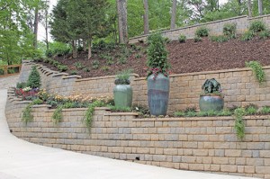 paver retaining wall